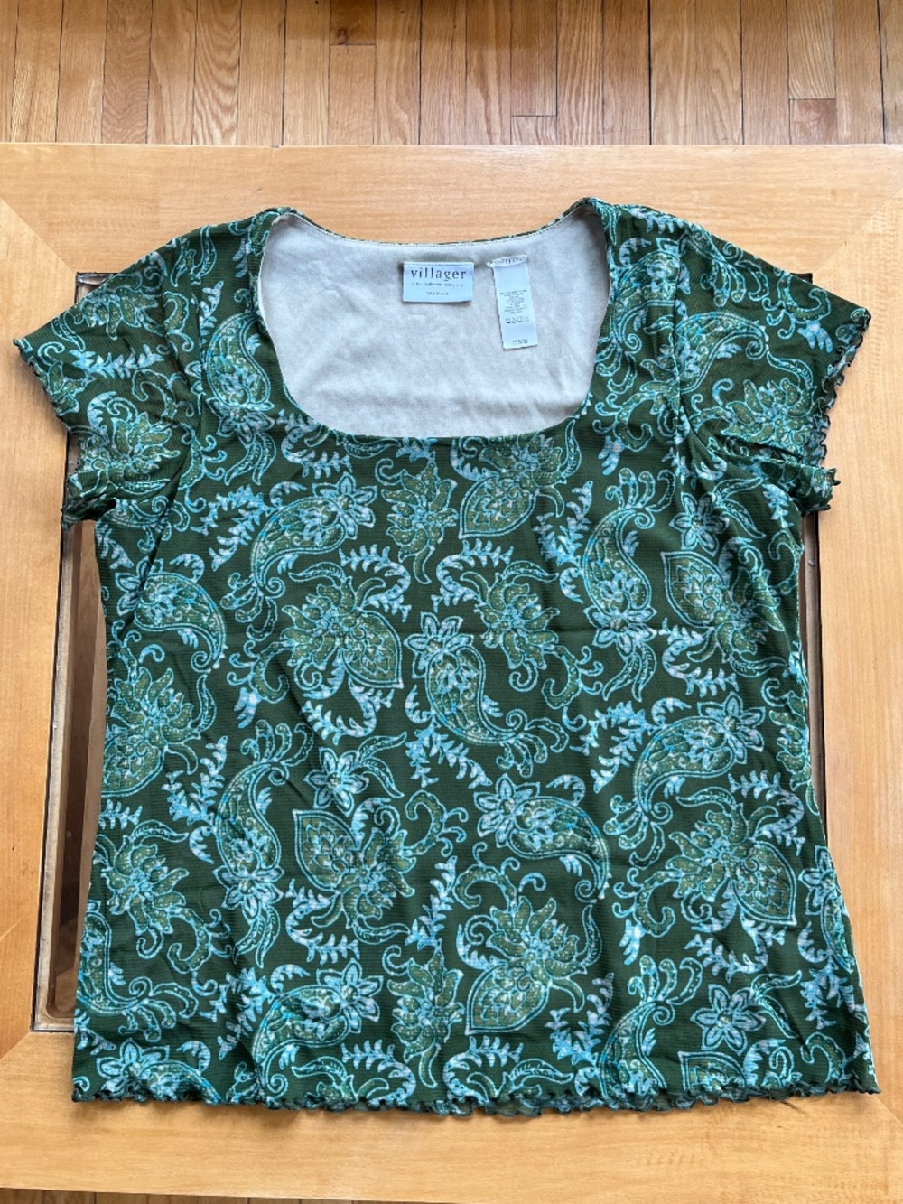 Liz Claiborne Women's Green Blouse